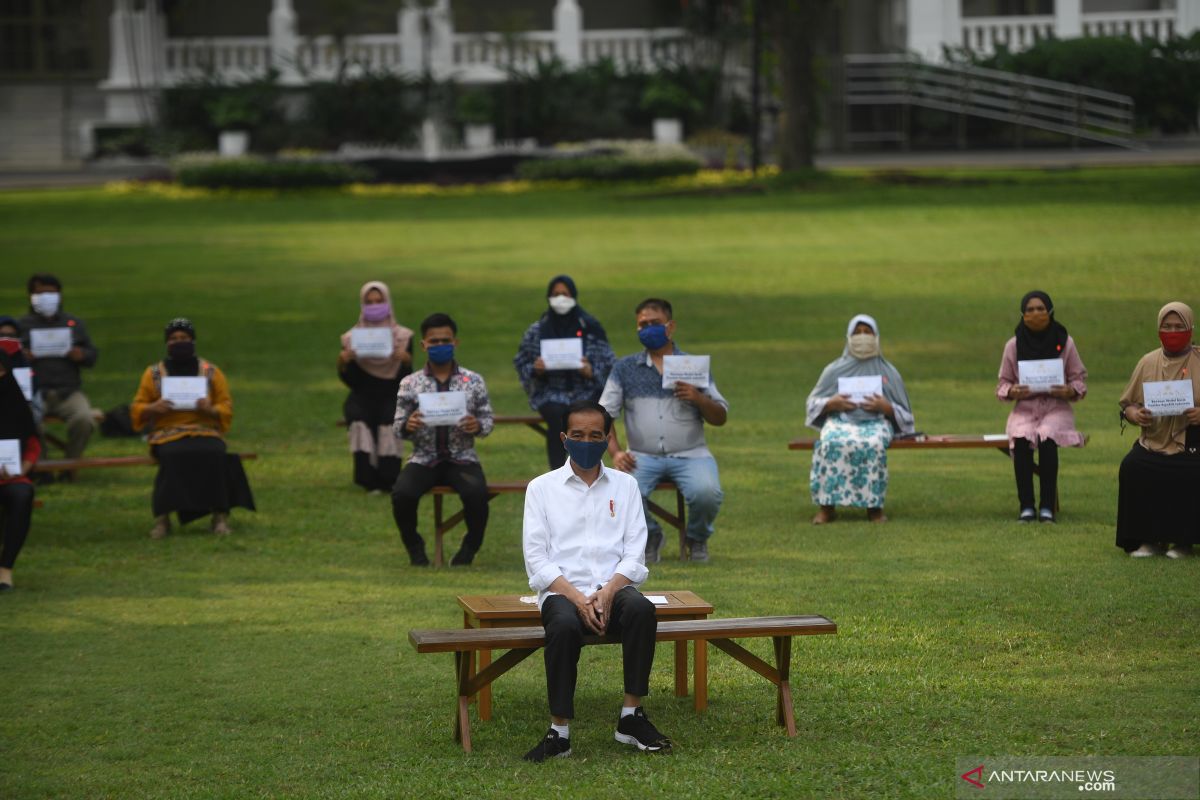 Presiden Jokowi minta kementerian jalankan strategi terintegrasi ekonomi desa