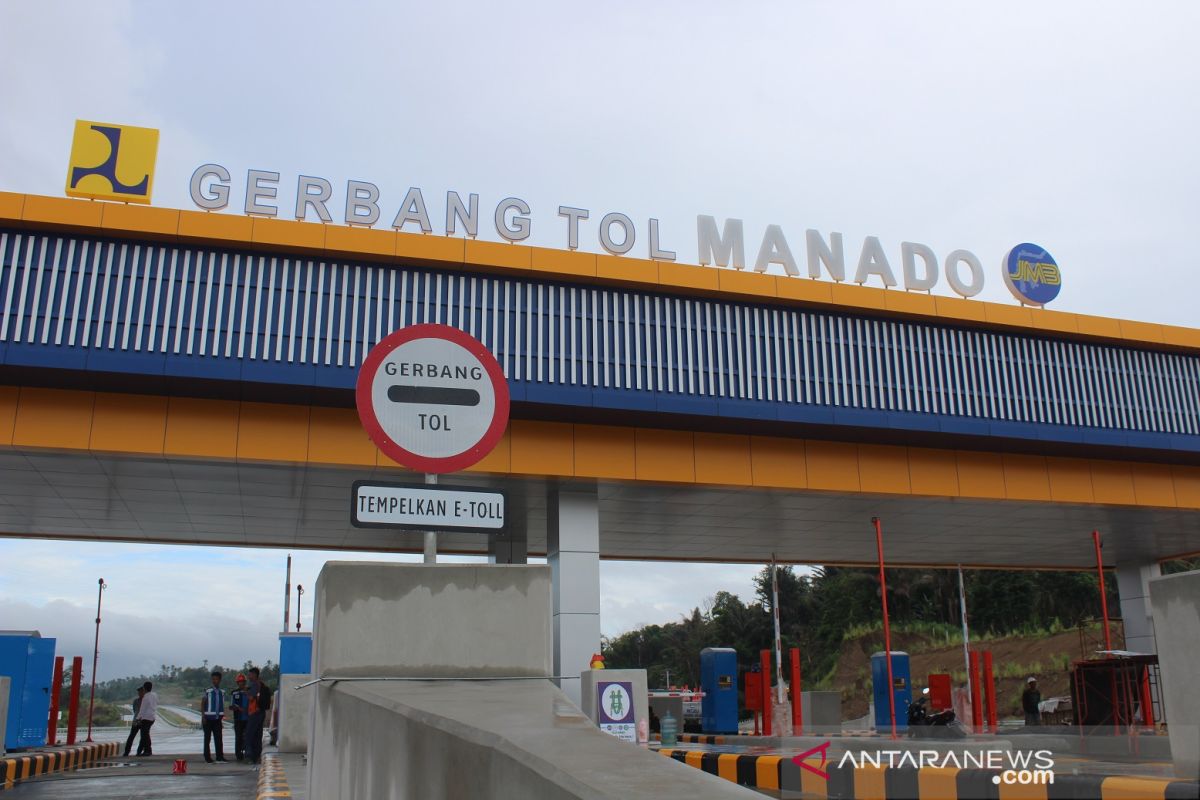 Peresmian jalan Tol Manado-Bitung ditunda