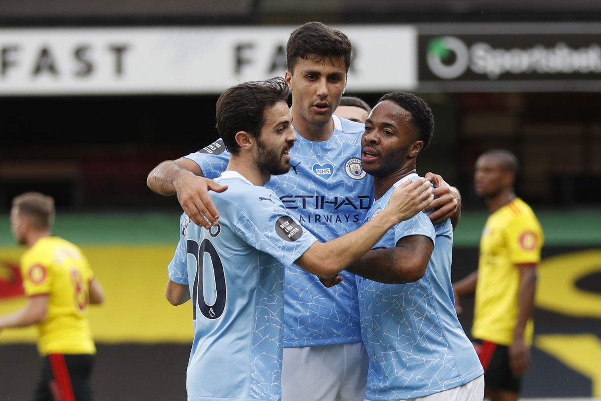 Watford di ambang degradasi setelah dikalahkan Manchester City 4-0