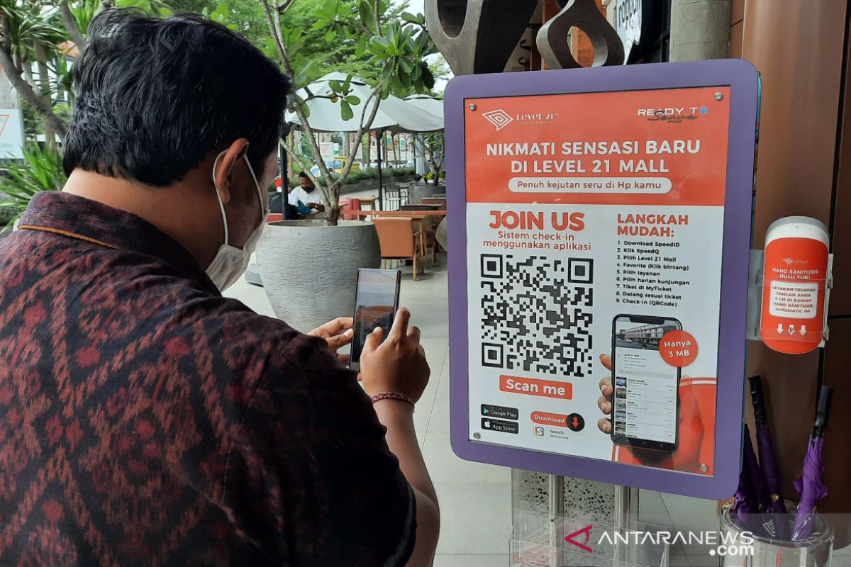 Pusat perbelanjaan Denpasar luncurkan sistem check-in pengunjung