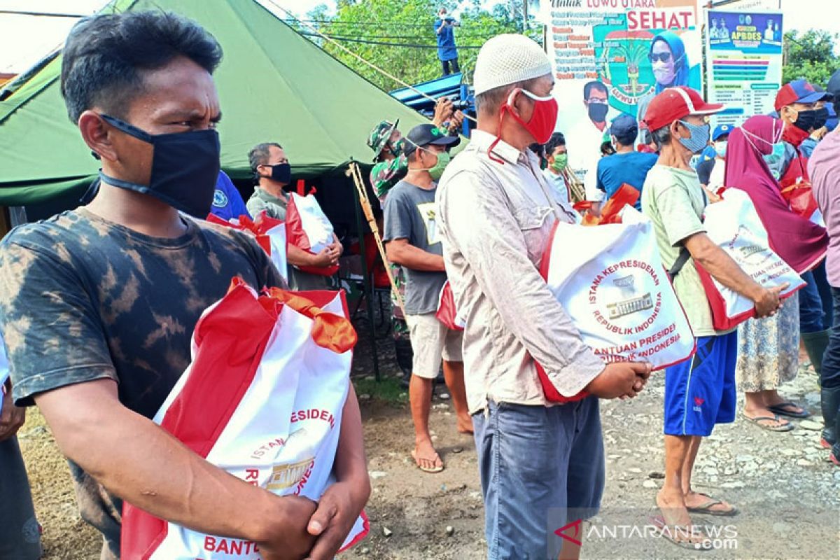 Presiden kirim bantuan untuk korban banjir Luwu Utara