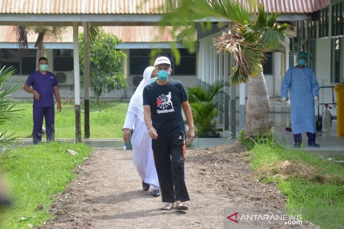 77 pasien telah sembuh dari COVID-19 di Aceh