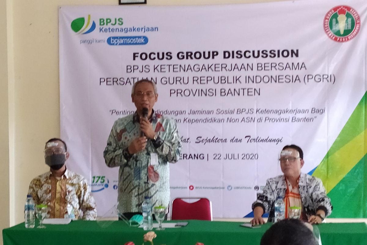 BPJAMSOSTEK Banten lirik ribuan guru honorer untuk diikutsertakan program Jamsostek