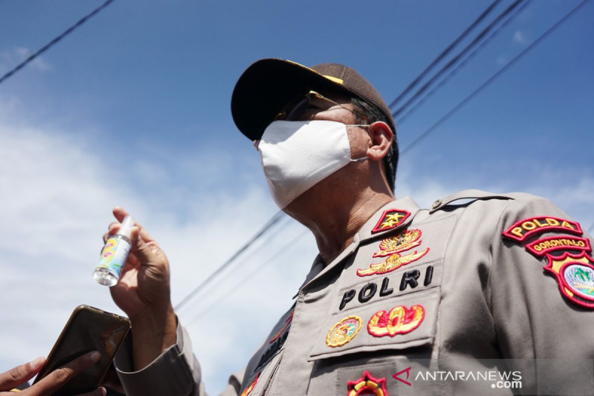 Polda Gorontalo produksi hand sanitizer dari captikus