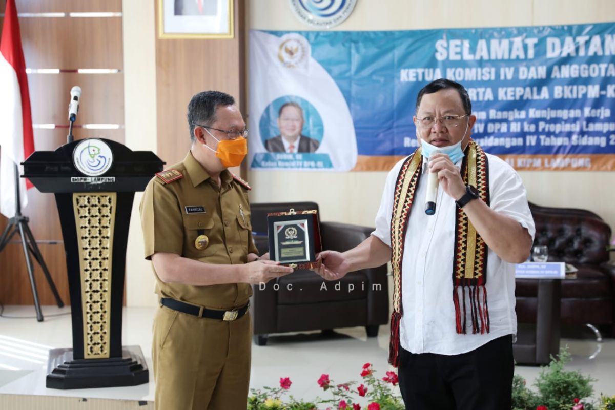 Pemprov Lampung minta dukungan DPR kembangkan potensi perikanan