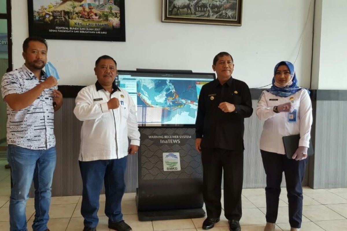 BMKG pasang WRS generasi baru di Kabupaten Karo