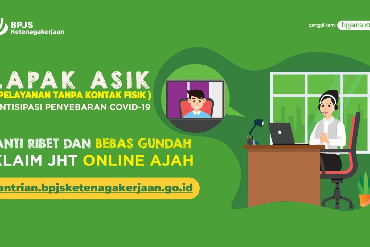 Bebas Pilih Lokasi Kantor Cabang, Klaim JHT Lapak Asik Online Menjadi Lebih Mudah