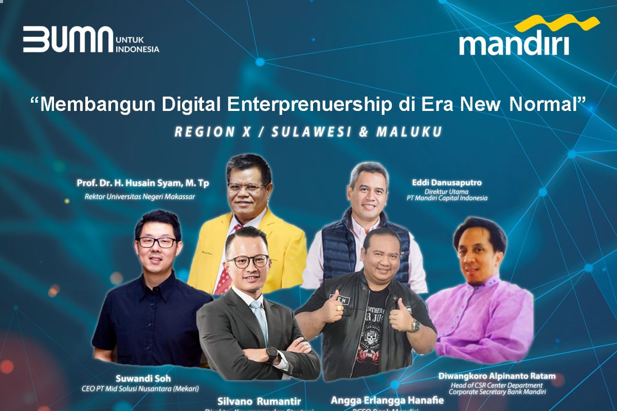 Bank Mandiri berikan pelatihan Digital Entrepreneurship ke Generasi Muda Makassar