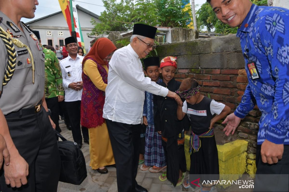 Wapres Ma'ruf Amin berpesan anak-anak harus optimistis di masa pandemi COVID-19