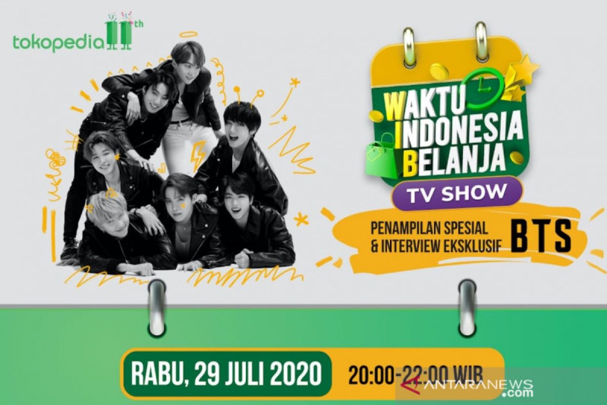 BTS bakal tampil spesial di acara Tokopedia 29 Juli 2020