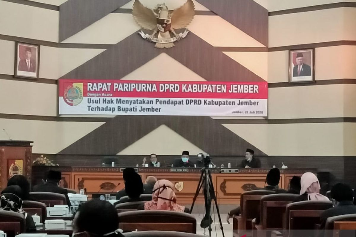 Bupati Faida tidak hadiri paripurna hak menyatakan pendapat DPRD Jember