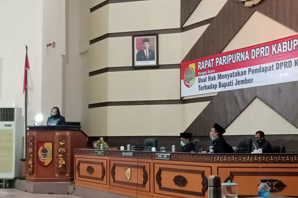 DPRD Jember sepakat usulkan pemberhentian Bupati Faida