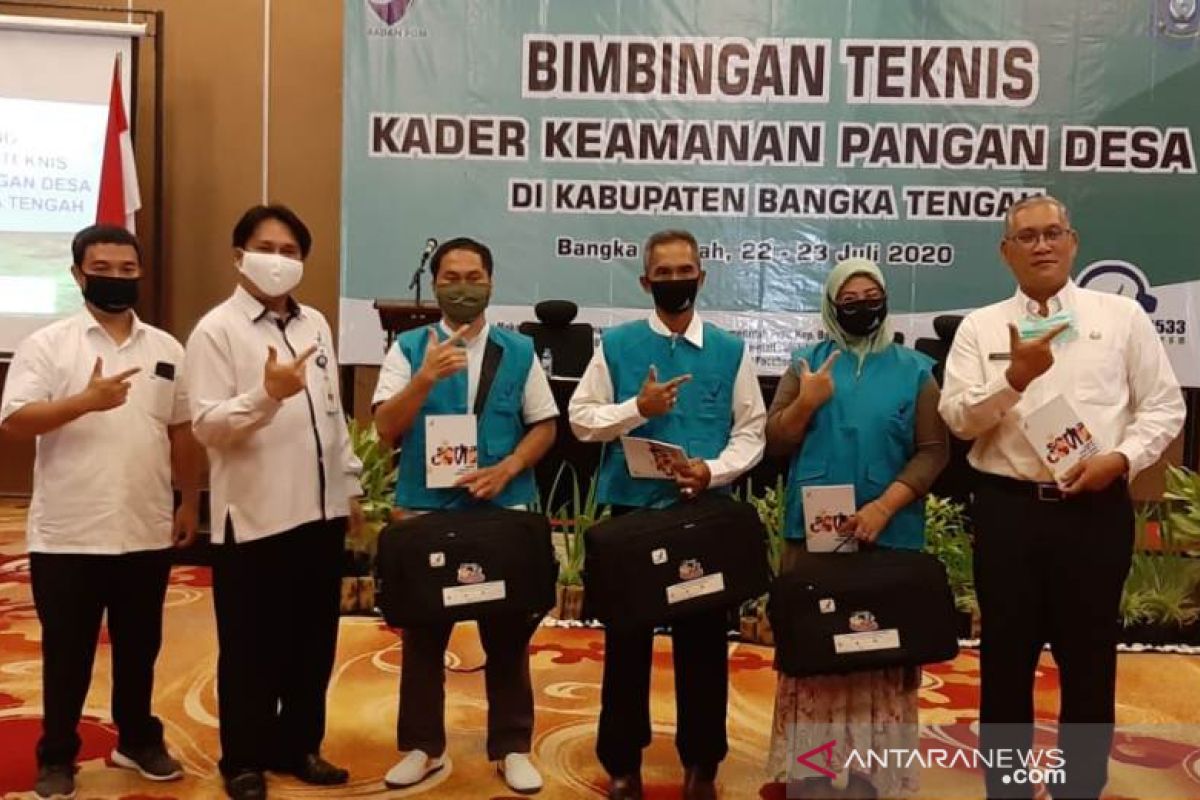 BPOM laksanakan bimbingan teknis kader keamanan pangan desa