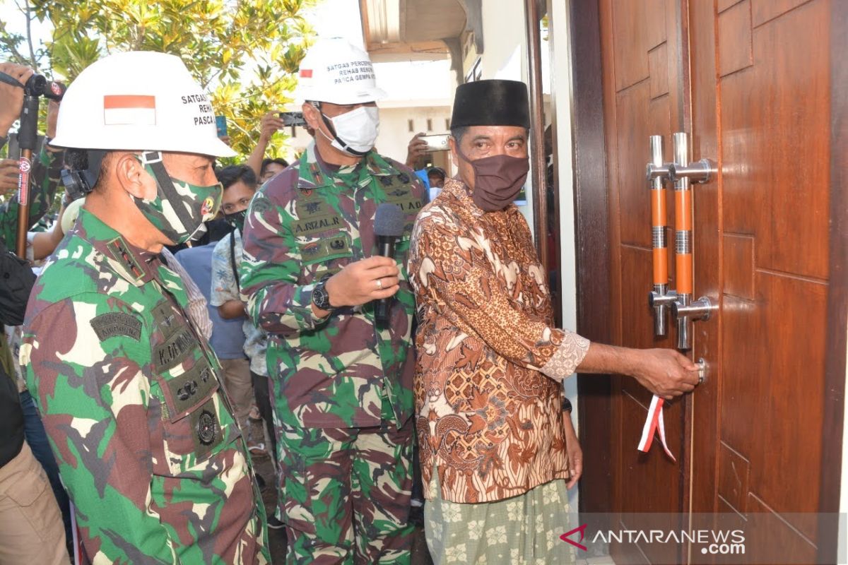 Pembangunan rumah tahan gempa di NTB mencapai 214.477 unit