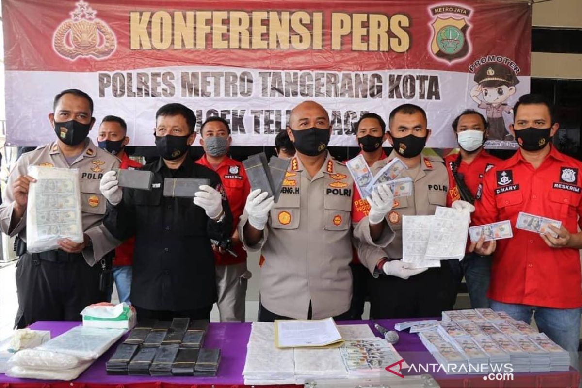 Polisi bongkar peredaran uang palsu di Tangerang, pelaku diamankan