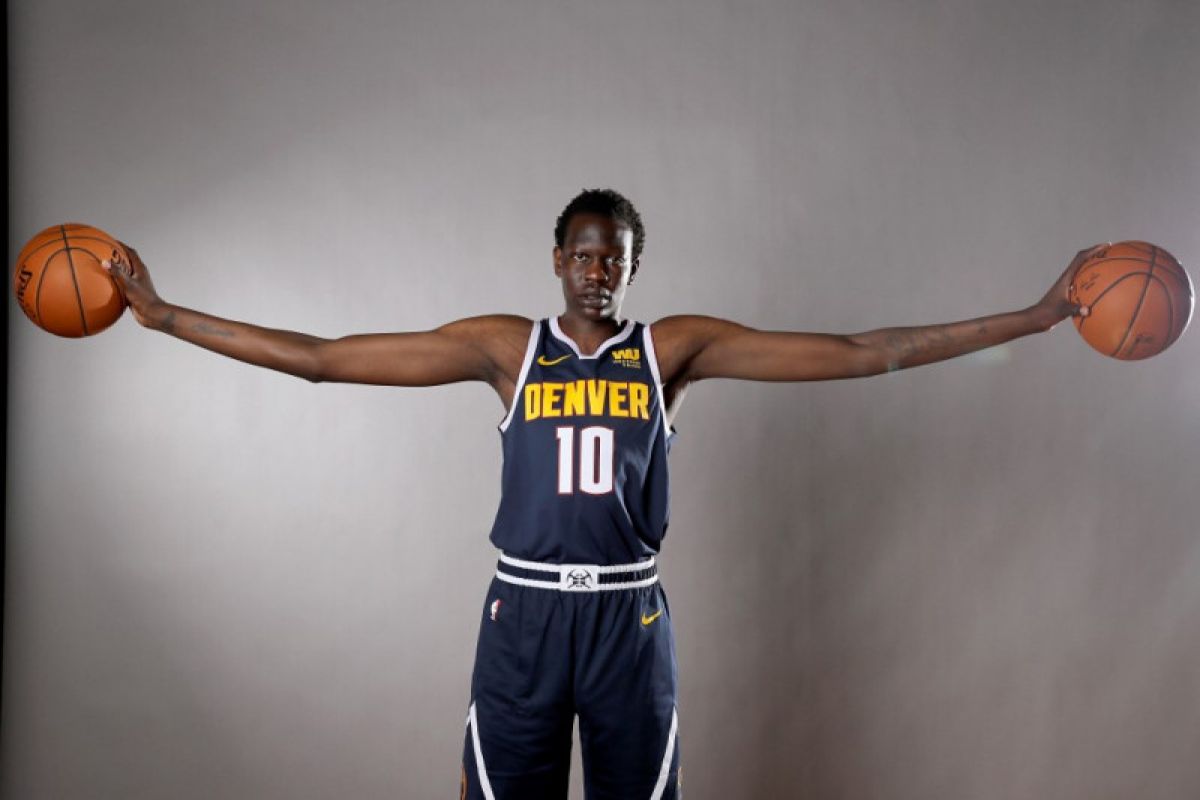 Bol Bol membuat Nuggets punya barisan lineup  tertinggi di NBA