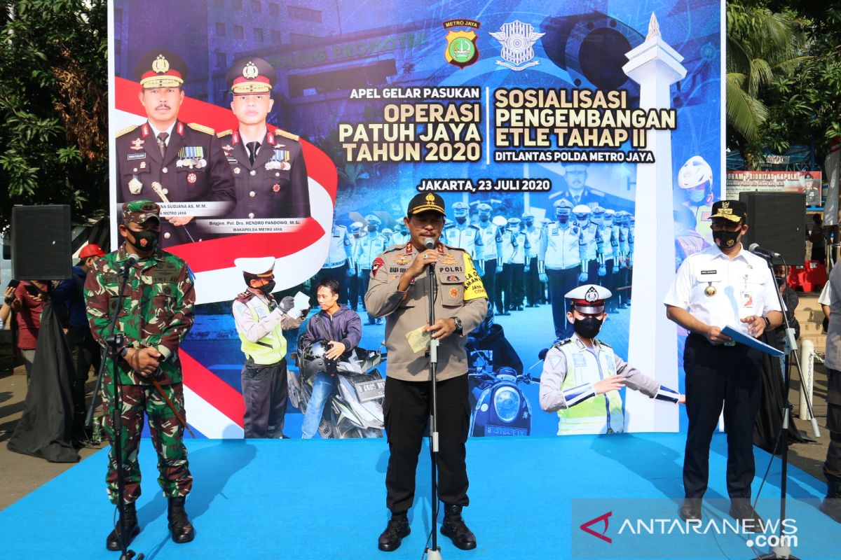 Polda Metro kerahkan 1.807 personel gabungan saat Operasi Patuh Jaya