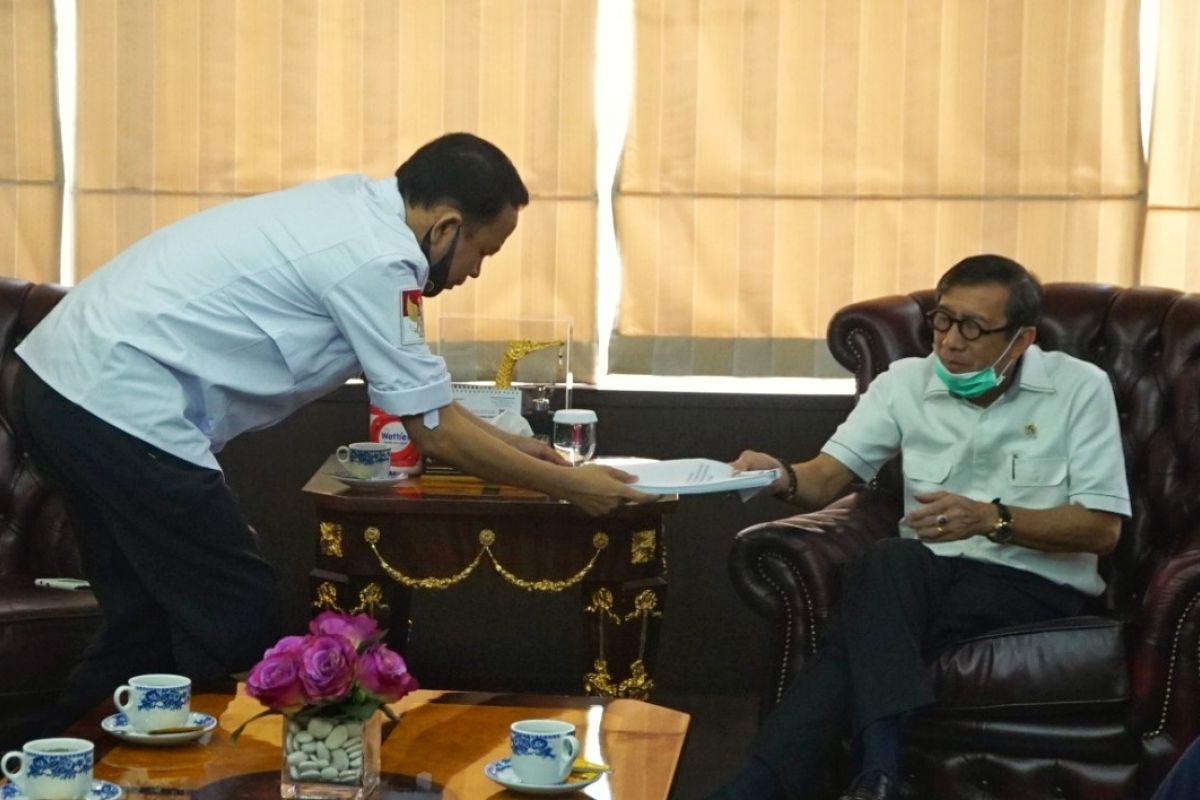 Temui Menkumham, kubu Muchdi PR laporkan hasil munaslub Berkarya