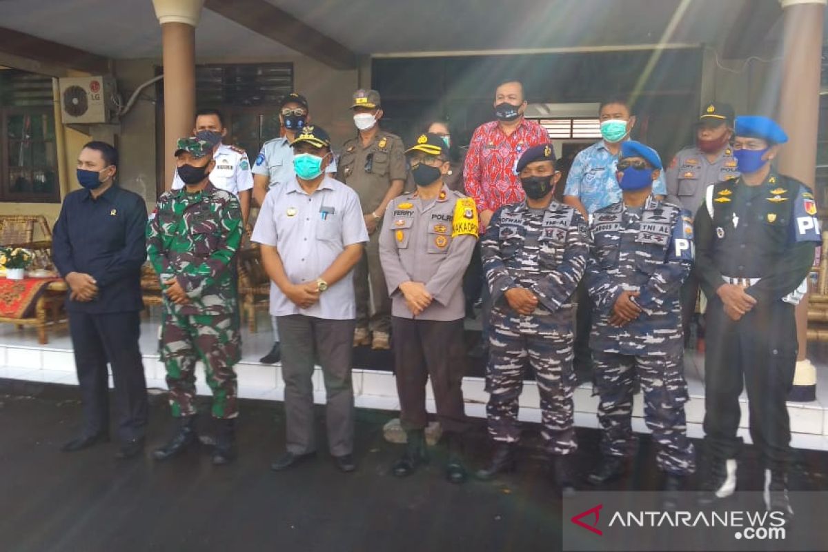 Polres Sangihe laksanakan apel gelar pasukan "Operasi Patuh Samrat 2020"