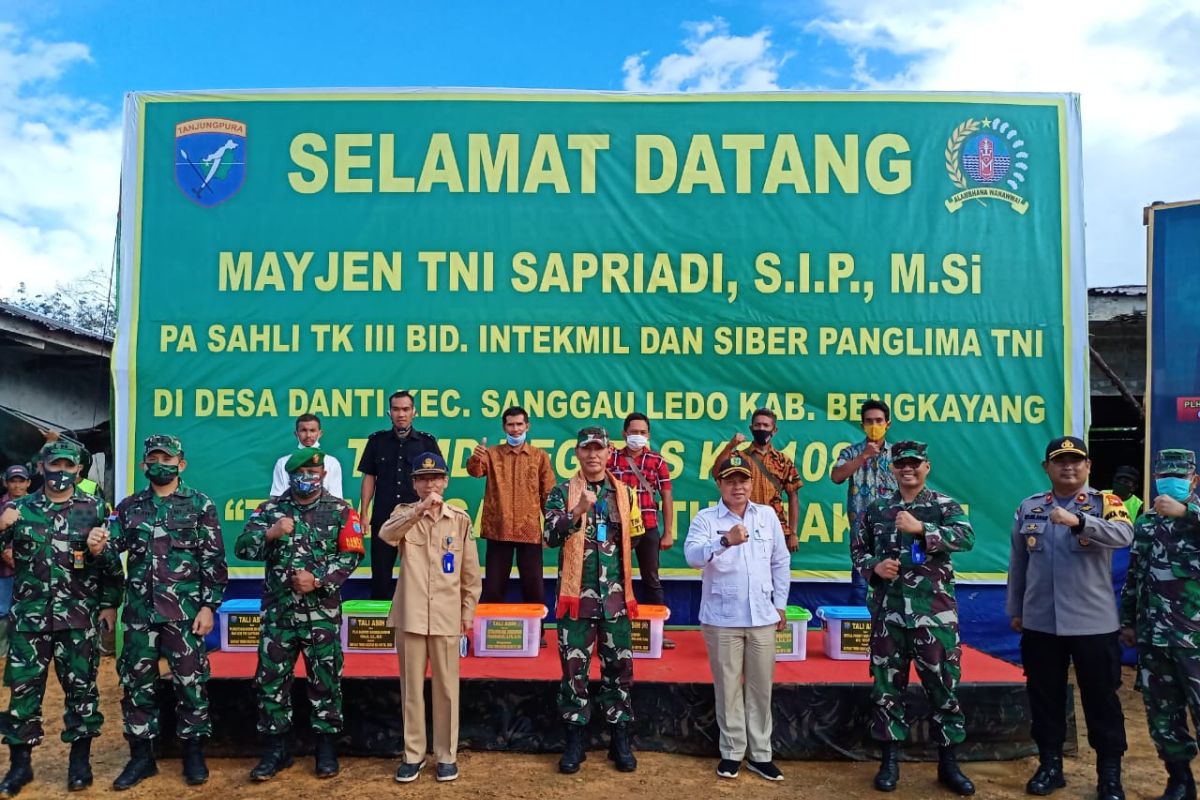 TMMD Percepat Pembangunan Daerah Bengkayang