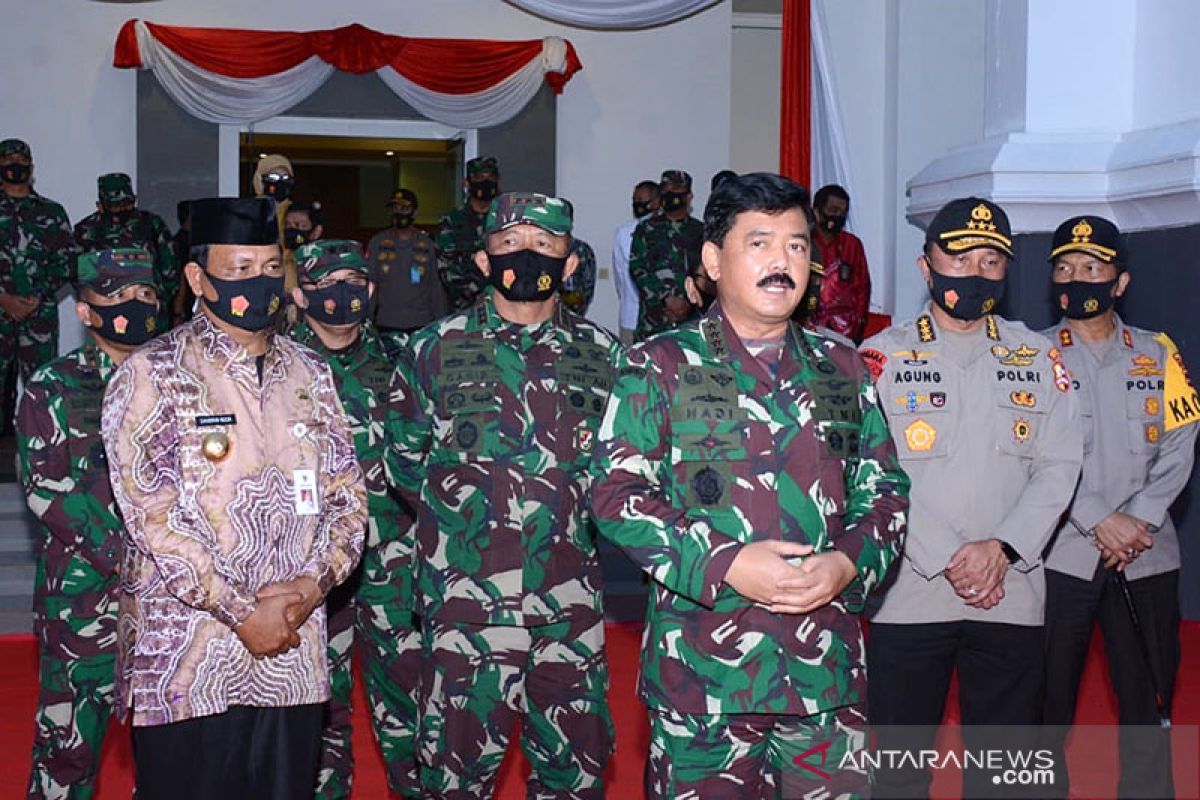 Panglima TNI apresiasi masyarakat patuhi protokol kesehatan