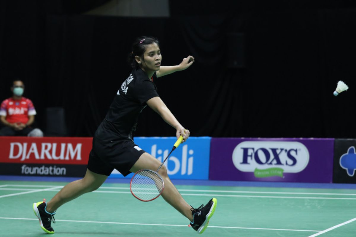 Gregoria ke semi final turnamen internal PBSI