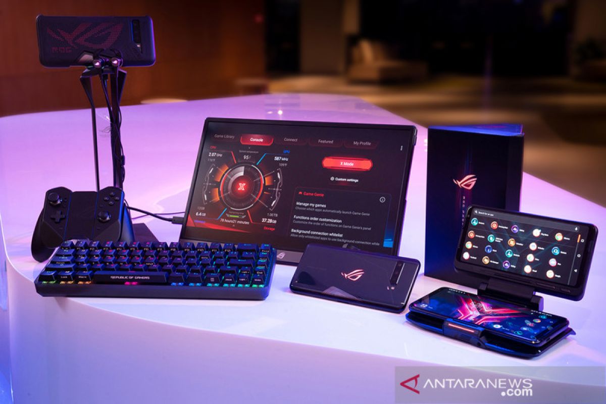 ASUS ROG kian lengkap dengan koleksi aksesori hingga keyboard wireless