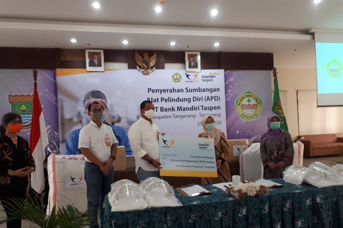 Jumlah pasien dirawat di RSUD Kabupaten Tangerang menurun