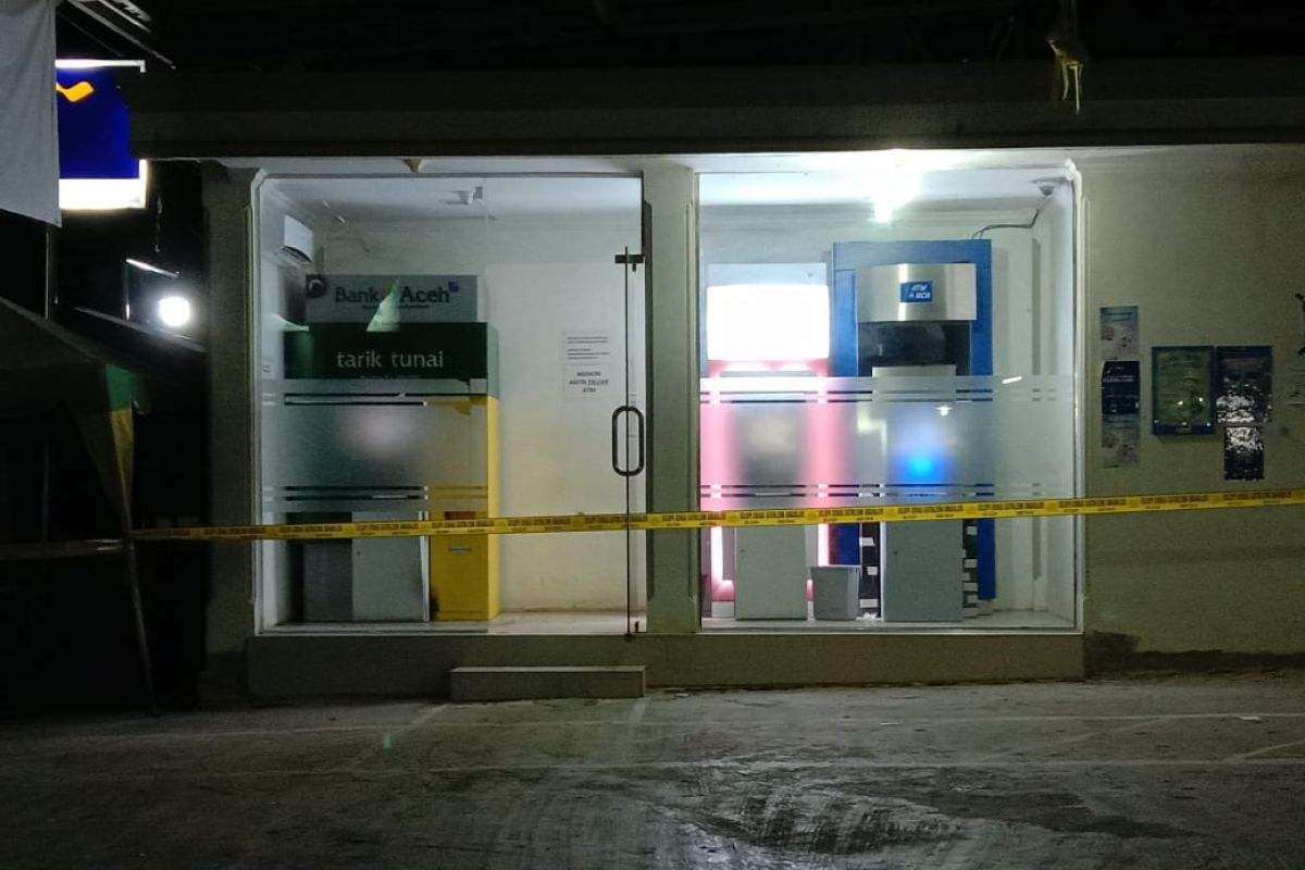 Lagi, di Lhokseumawe terjadi percobaan pembobolan mesin ATM