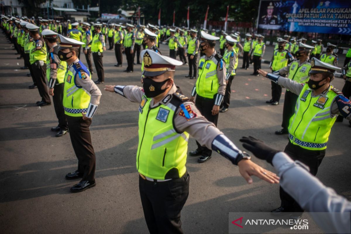 PSBB Jakarta, 6.800 personel gabungan diterjunkan untuk mengawalnya