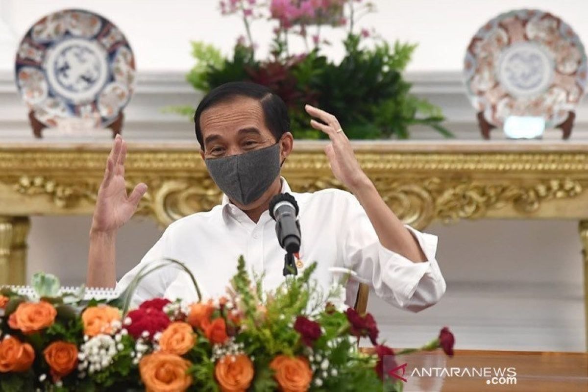 Presiden Jokowi sebut belanja pemerintah jadi daya ungkit ekonomi saat krisis