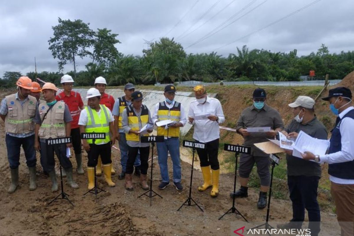 Oktober, Irigasi Lhok Guci mulai suplai air 400 Ha sawah di Aceh Barat