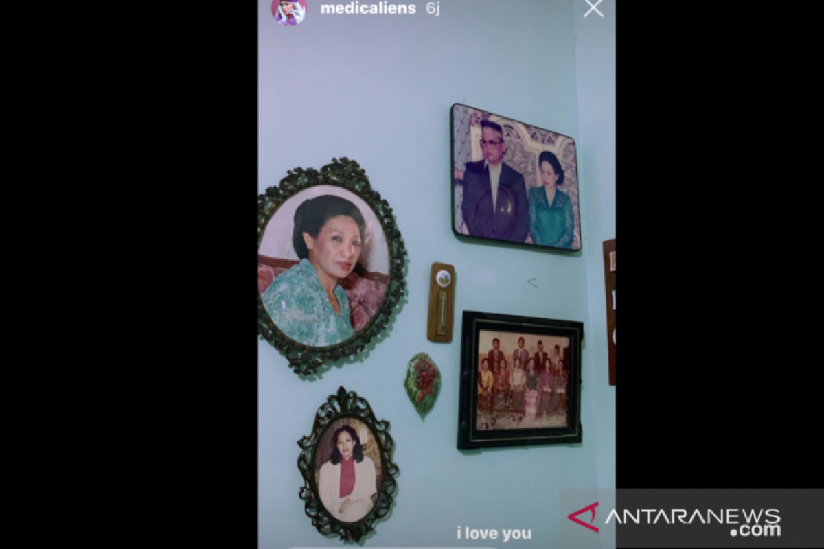 Putri La Nyalla kirim kata cinta untuk sang eyang yang berpulang