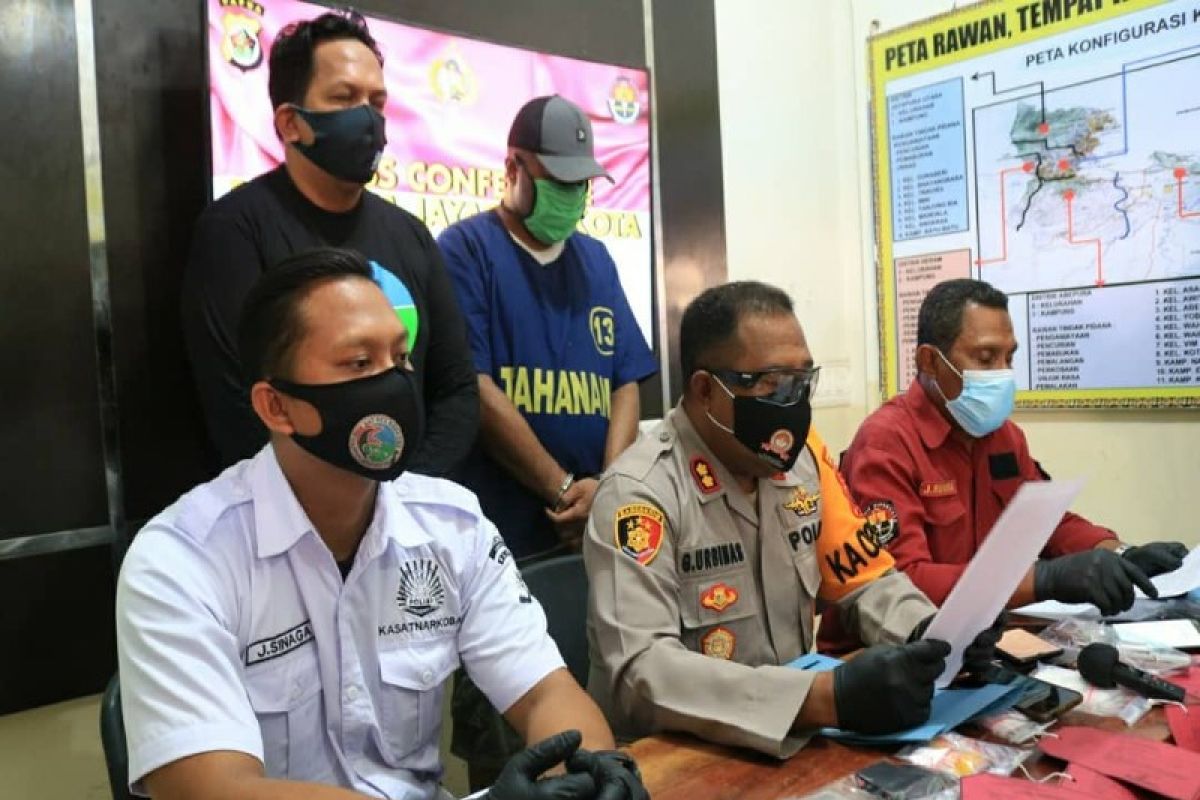 Polisi Jayapura tangkap residivis  jual sabu-sabu