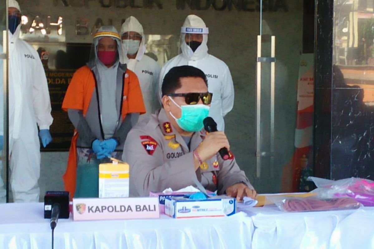 Polda Bali ringkus buronan Interpol dalam kasus penipuan investasi