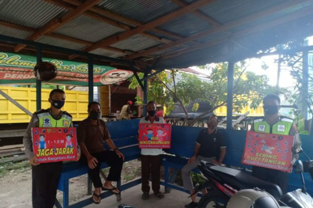 Pangkalan ojek jadi sasaran imbauan protokol kesehatan