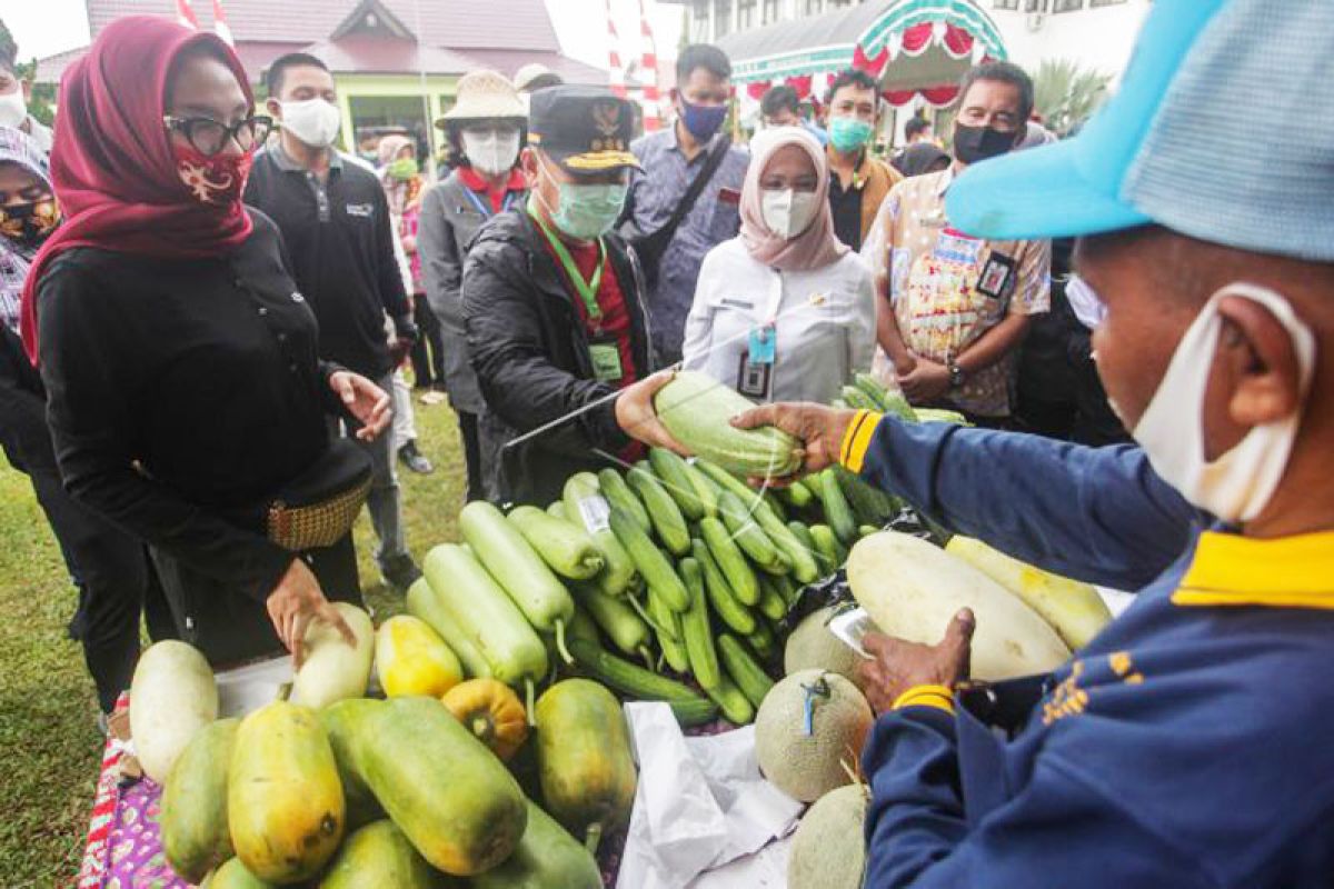 Optimalkan pemasaran produk pertanian melalui Pasar Tani Berkah