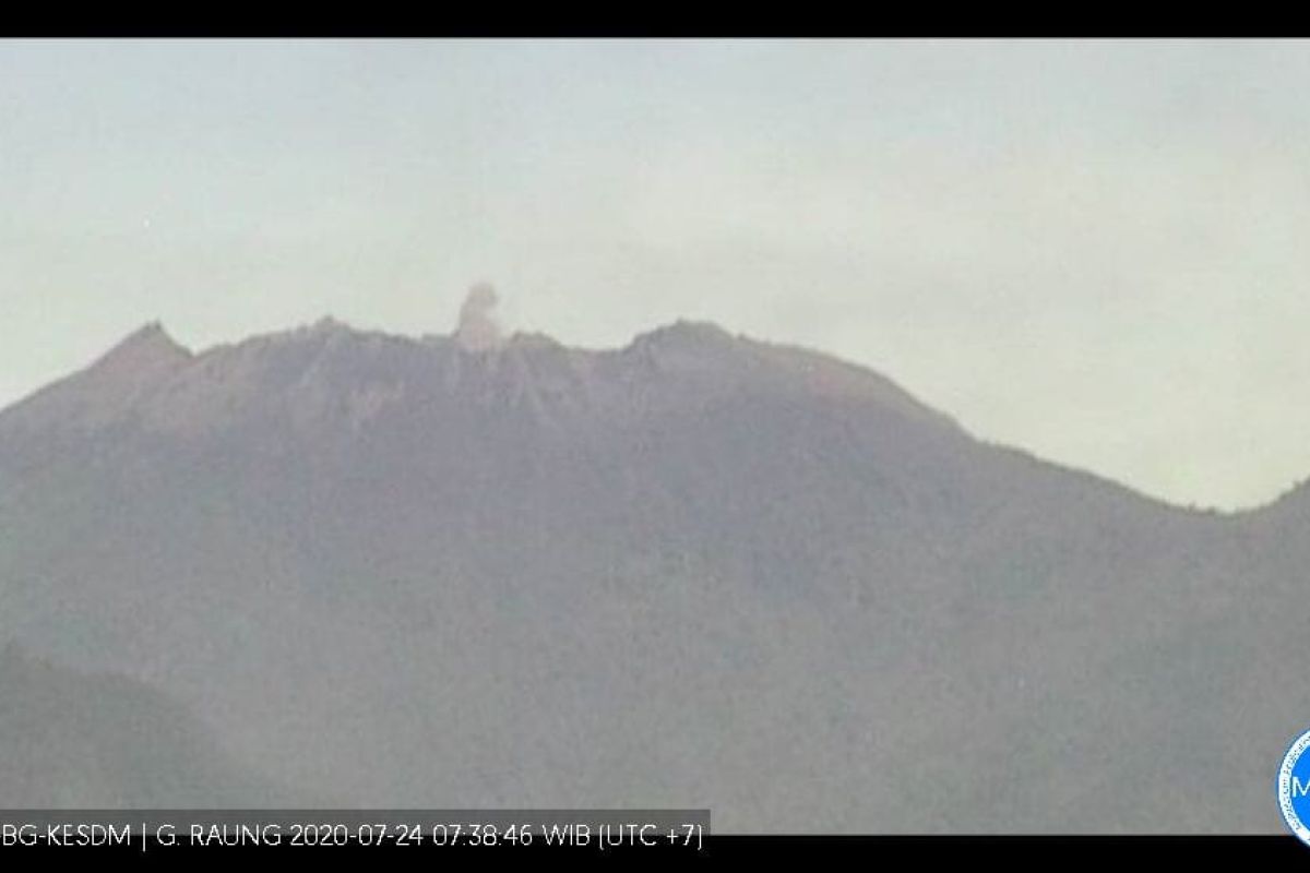 PVMBG: Aktivitas Gunung Raung masih fluktuatif dan berstatus waspada