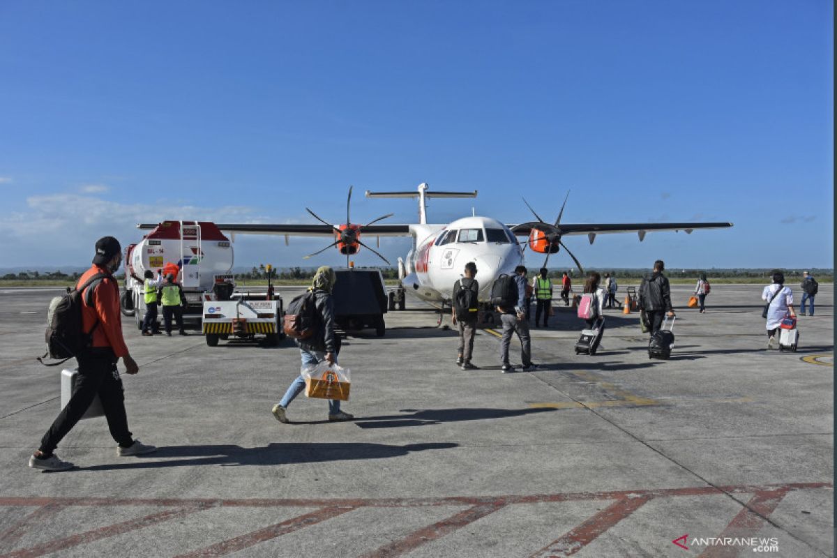 Penumpang Bandara Lombok naik tiga kali lipat