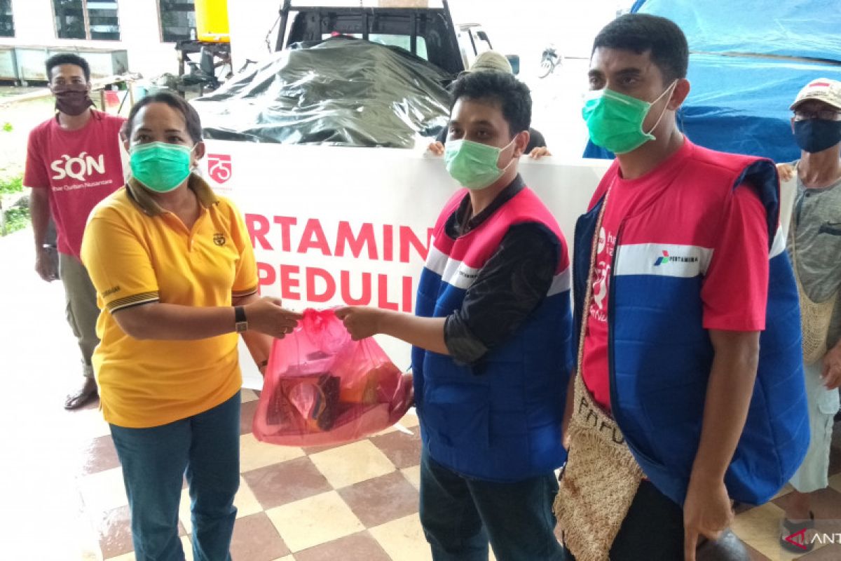 Pertamina RU VII salurkan 250 bahan pokok bagi korban banjir Sorong
