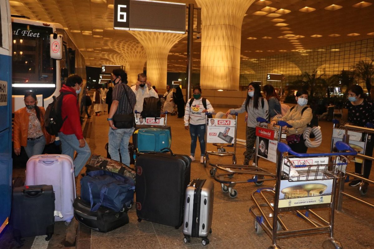 KJRI Mumbai repatriasi 64 WNI yang tertahan di India