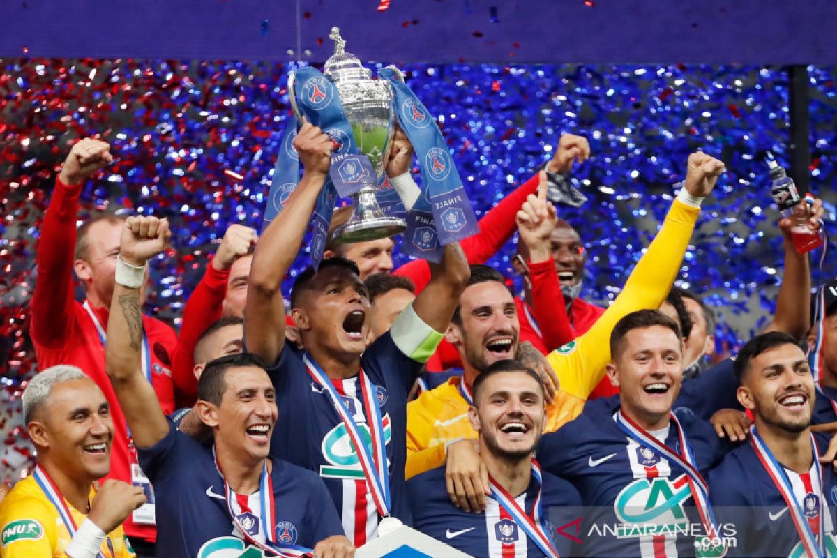 Gol tunggal Neymar berhasil membawa PSG juara Piala Prancis