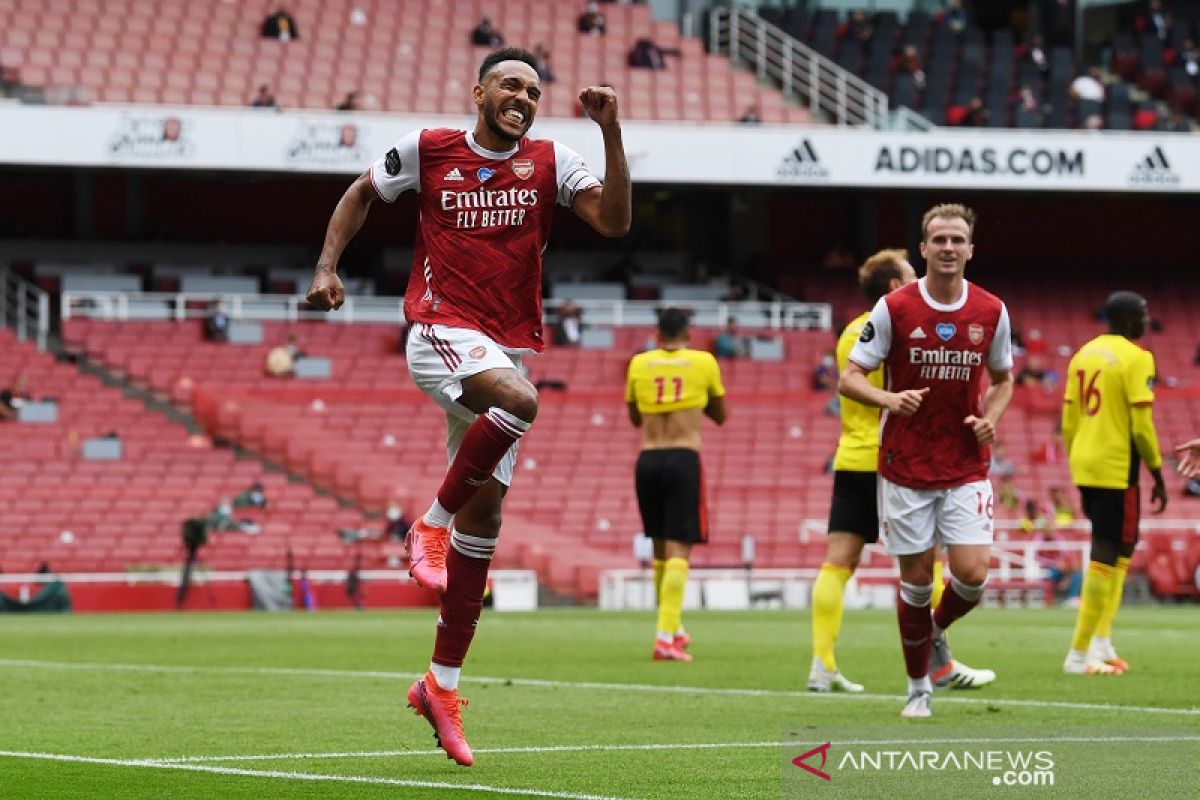 Arsenal antar Watford terdegradasi