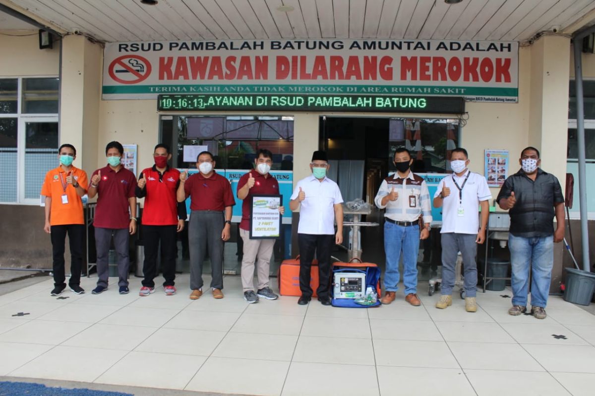 Adaro Group bantu 29 Ventilator di Provinsi Kalsel - Teng