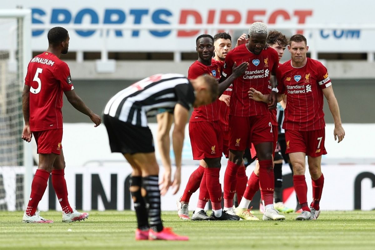 Liverpool tutup musim kalahkan Newcastle 3-1, sekaligus torehkan rekor anyar