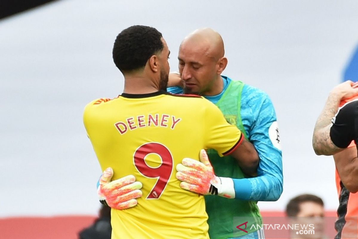 Deeney sebut terdegradasi menjadi hari paling menyedihkan Watford