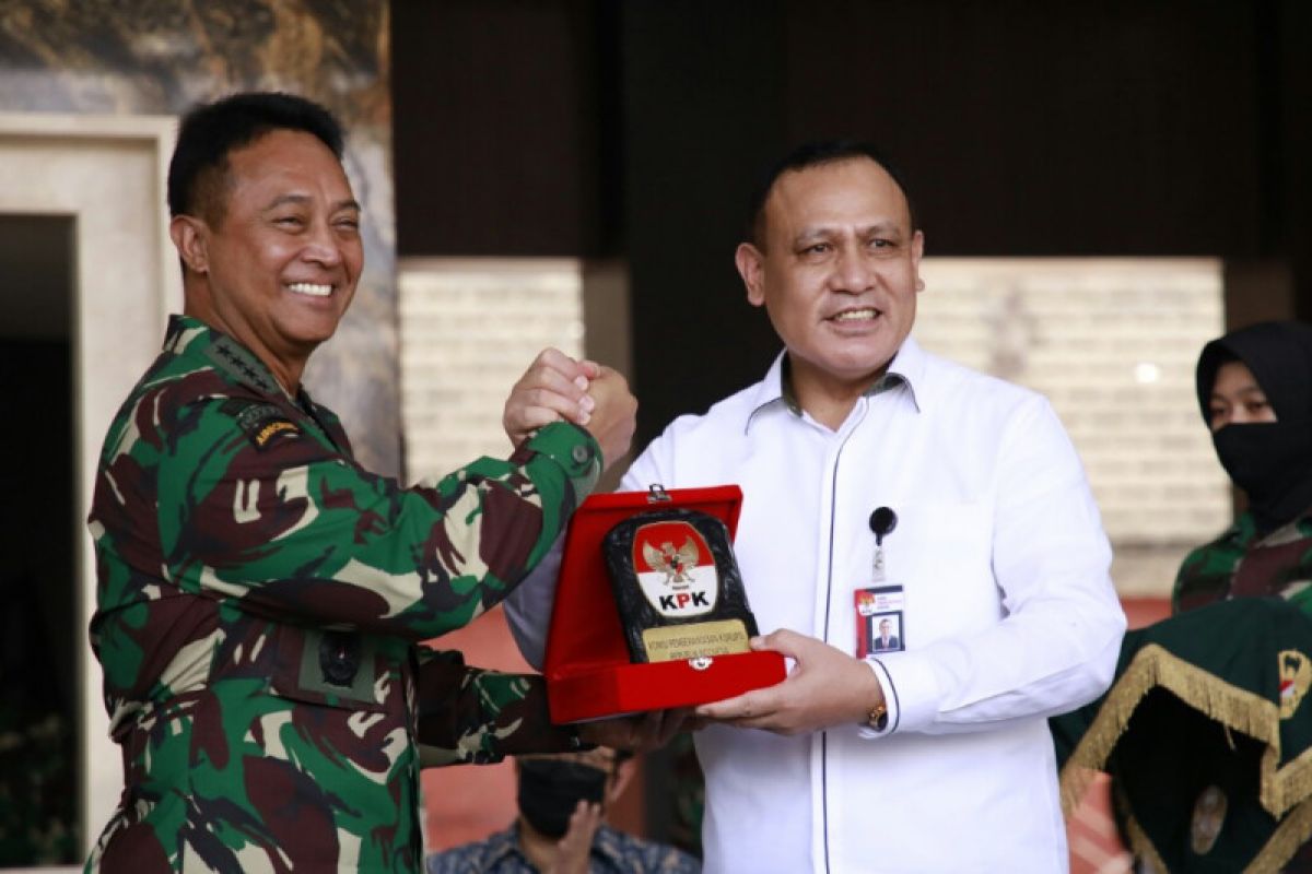 TNI AD terima aset tanah 53 hektare senilai Rp20 miliar dari KPK