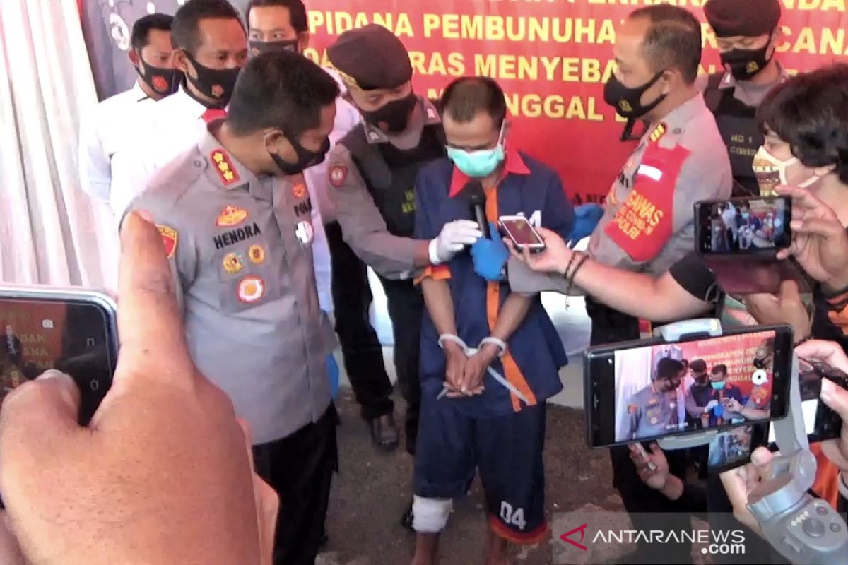 Seorang Ketua RT bertamu kemudian  jerat leher tetangga sendiri, kini ditahan polisi