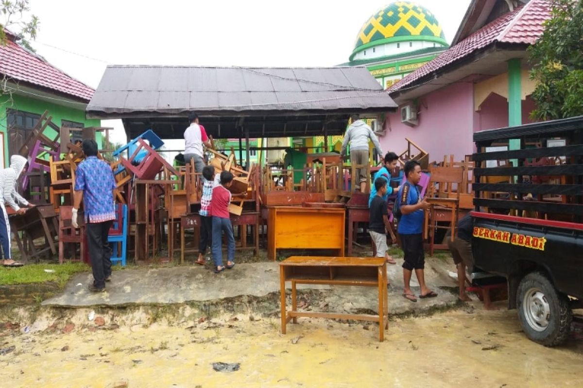 Lamandau mulai normal, tersisa tiga desa tergenang