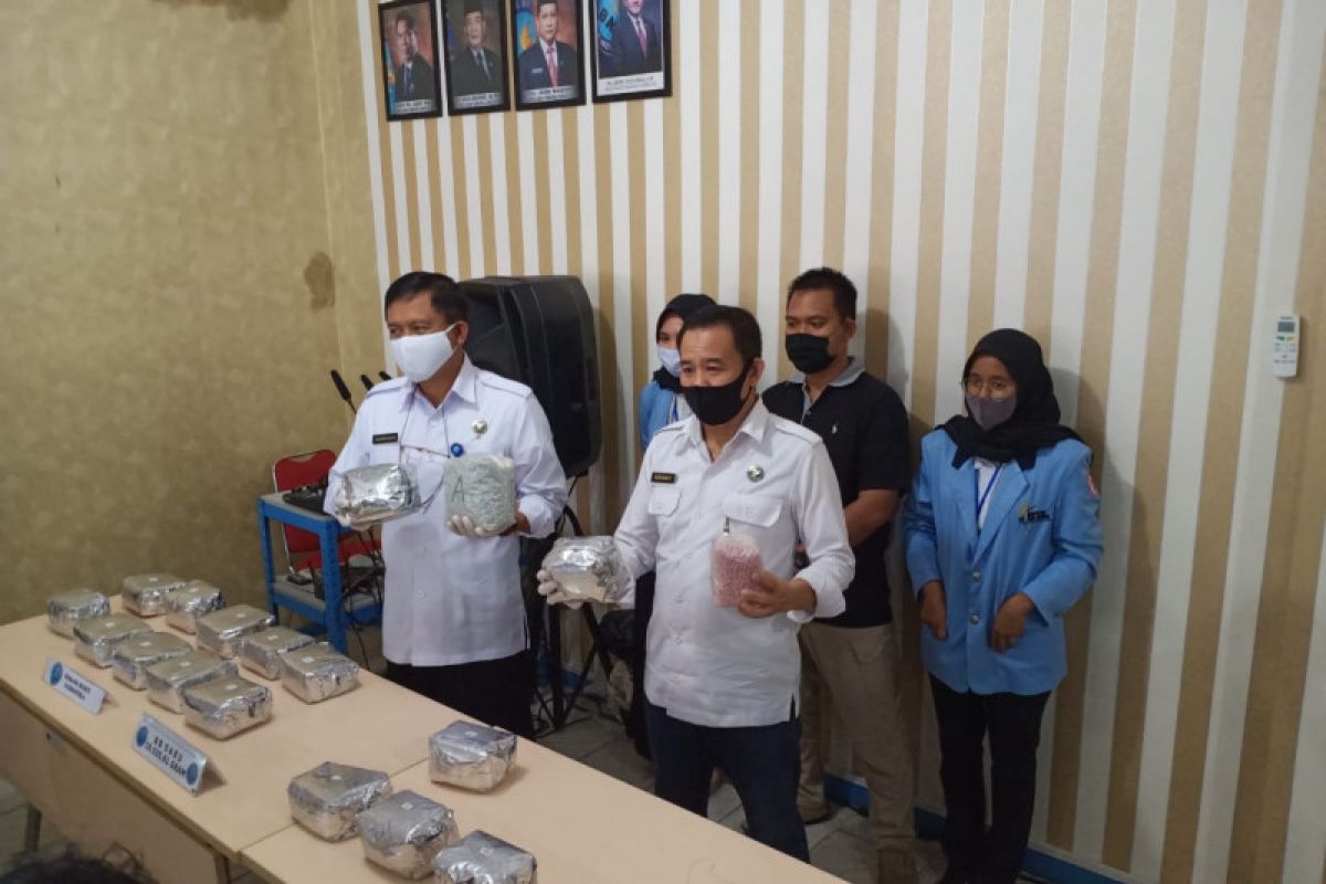 BNN Provinsi Lampung sita 16 kilogram sabu-sabu